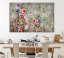 Cozy Flowers Painting on Canvas Wall Art Floral Canvas Print