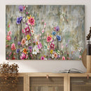 Cozy Flowers Painting on Canvas Wall Art Floral Canvas Print
