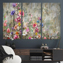 Cozy Flowers Painting on Canvas Wall Art Floral Canvas Print