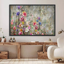 Cozy Flowers Painting on Canvas Wall Art Floral Canvas Print