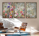 Cozy Flowers Painting on Canvas Wall Art Floral Canvas Print by MyGreatCanvas | Canvas Wall Art Prints | Photo Prints & Wall Decor