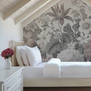 Farmhouse English Garden Flowers Wall Mural