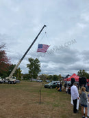 AerialVent™ Ventilated Polyester American Flag for Aerial Display | Made in USA