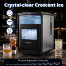 Countertop Ice Maker 26 Lbs/Day with Adjustable Thickness by DirectDeals