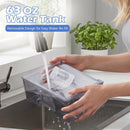 Countertop Ice Maker 26 Lbs/Day with Adjustable Thickness by LJGDeals