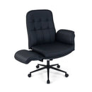 Criss Cross Chair Adjustable Swivel Vanity Chair with 5-Position Armrests by LJGDeals