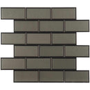 MSI Crisson Bevel Subway Glass Mosaic Tile 12"x12"