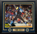 Cristopher Sanchez Autographed Philadelphia Phillies City Connect 16" x 20" Framed Baseball Photo by Dynasty Sports & Framing