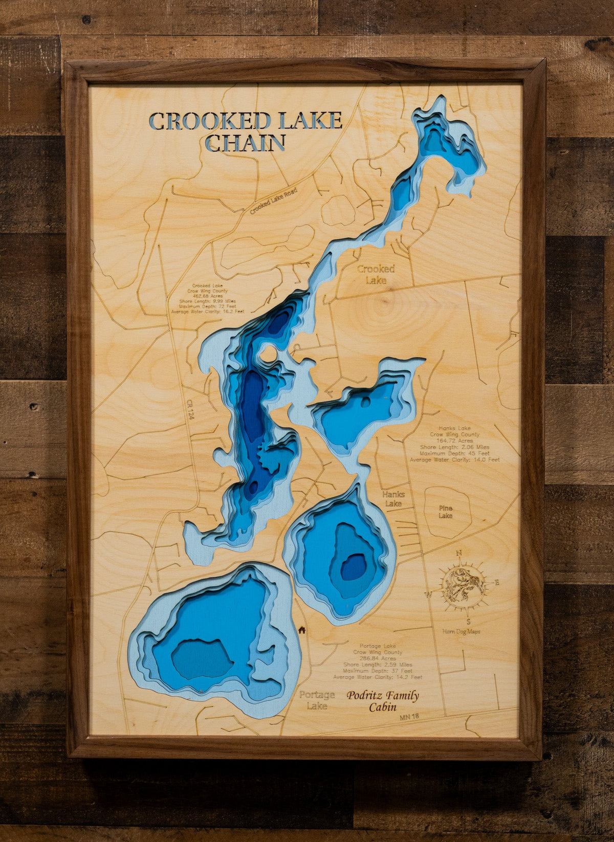 Crooked Lake Chain (Crow Wing)