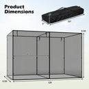 Crop Cages with 6 Ground Nails for Garden Plant by LJGDeals