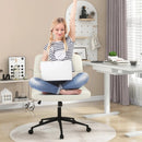 Height-adjustable Armless Desk Chair with Wheels for Home Office Make Up by LJGDeals