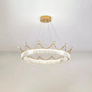 Crown Crystal Round Crystal Chandelier