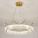 Crown Crystal Round Crystal Chandelier