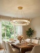 Crown Crystal Round Crystal Chandelier
