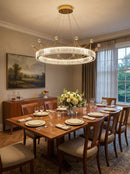 Crown Crystal Round Crystal Chandelier