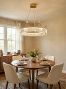 Crown Crystal Round Crystal Chandelier