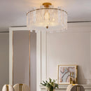 Crystal Gold Ceiling Lamp