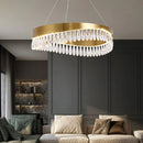 Golden Ring Crystal Light Luxury Chandelier