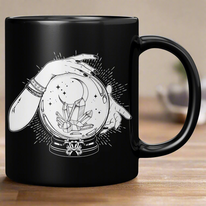 "Crystal Ball" 11 oz Ceramic Mug