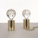 Crystal Bulb Table Lamp 3.5″
