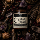 Malicious Women Co. Crystal Witch 9 oz Soy Candle | Crystal Aromatherapy Candle 40+ Hr Clean Burn Gift Home by Malicious Women Co.