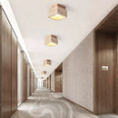 Cube Terra Block Travertine Ceiling Light