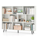 7/8/10-Cube Bookcase with 5 Tapered Metal Legs-7 Cubes by DirectDeals