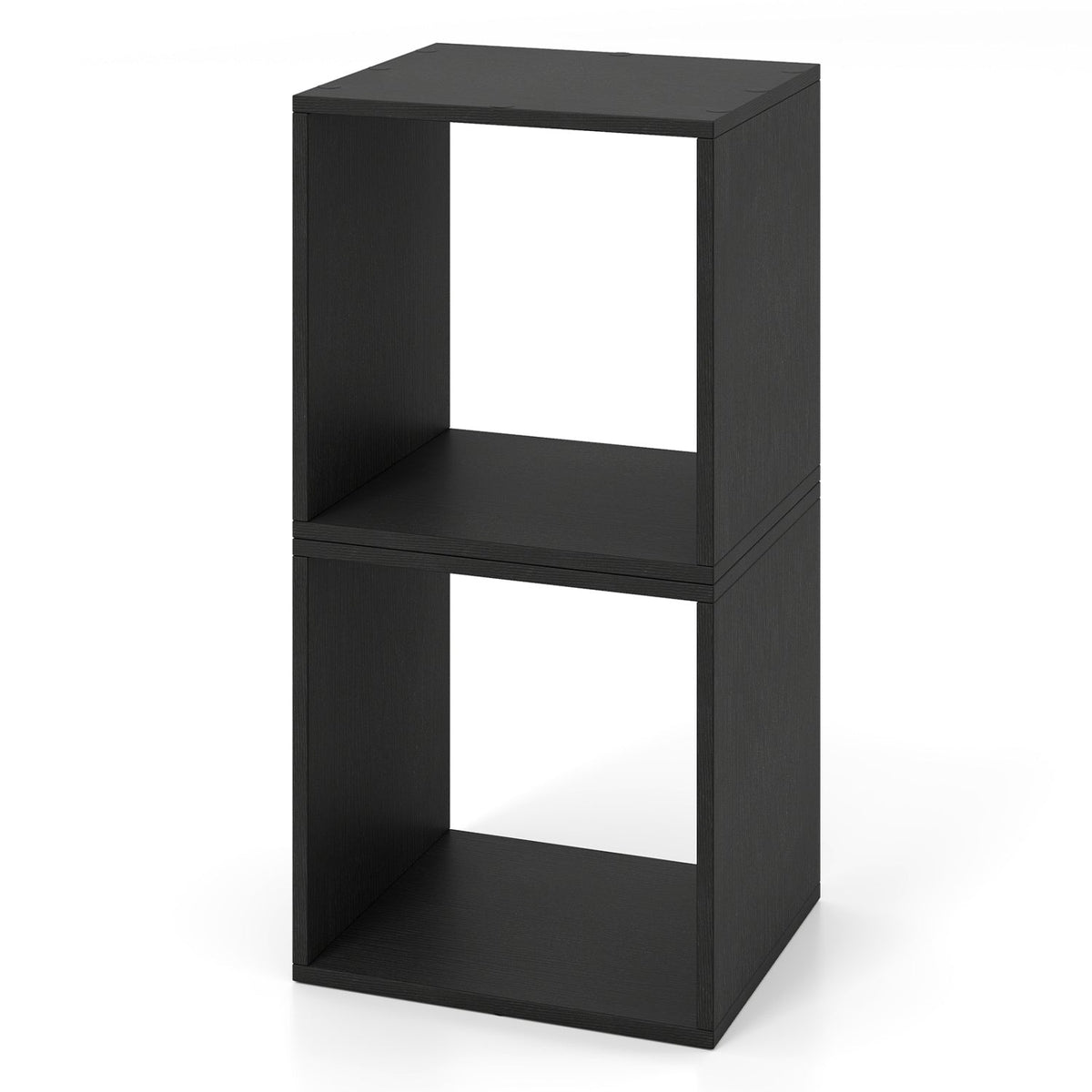 Cube Storage Organizer Set of 2 - Black Modular Bookcase, photo 8 of 8