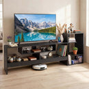 TV Stand for 55 Inch TV with Power Outlets and Storage by LJGDeals