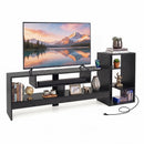 TV Stand for 55 Inch TV with Power Outlets and Storage by DirectDeals