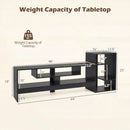TV Stand for 55 Inch TV with Power Outlets and Storage by DirectDeals