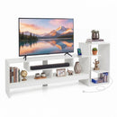 TV Stand for 55 Inch TV with Power Outlets and Storage by LJGDeals