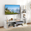 Cube TV Stand for TVs up to 50 Inch Media Console Table with Storage Shelves by DirectDeals