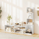 Cube TV Stand for TVs up to 50 Inch Media Console Table with Storage Shelves by DirectDeals