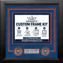 Chicago Cubs Custom MLB Baseball 11x14 Picture Frame Kit (Multiple Colors) by Dynasty Sports & Framing