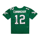 Randall Cunningham Philadelphia Eagles Autographed Mitchell & Ness Green Throwback Football Jersey by Dynasty Sports & Framing