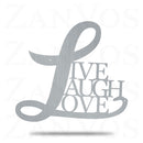Cursive Live Laugh Love