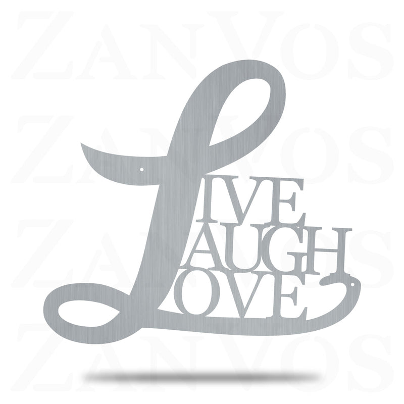 Cursive Live Laugh Love