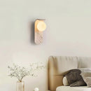 Curve Solis Travertine Wall Lamp