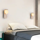 Curve Solis Travertine Wall Lamp