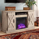 Curved Recessed Electric Fireplace Insert with Remote Control and Overheat Protection-26 Inch by LJGDeals