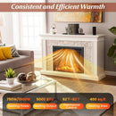 Curved Recessed Electric Fireplace Insert with Remote Control and Overheat Protection-26 Inch by LJGDeals