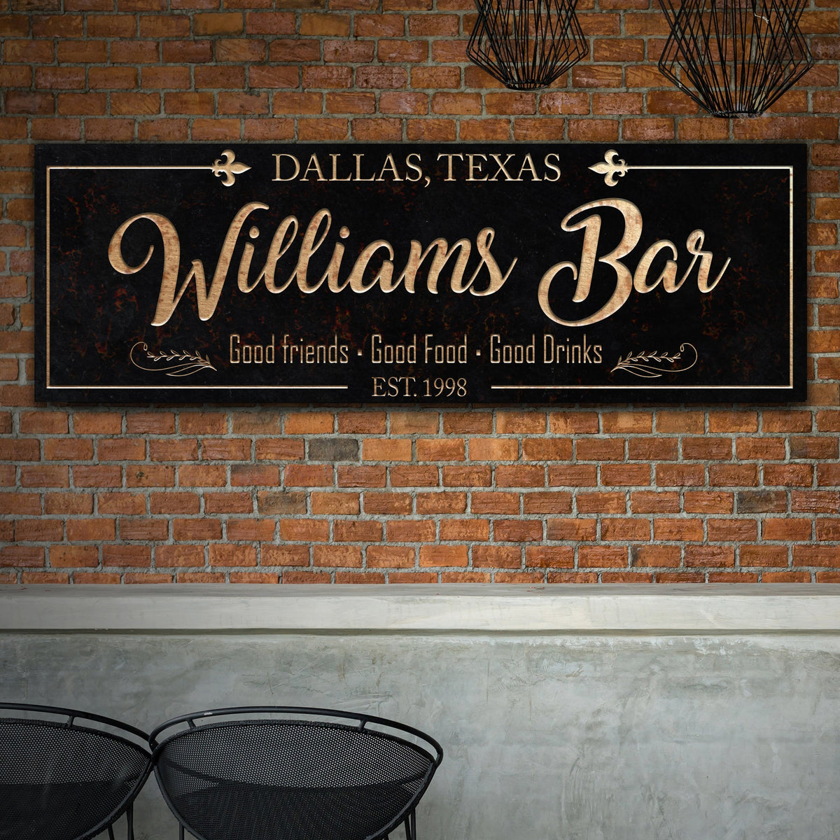 Custom Bar Sign, photo 3 of 7