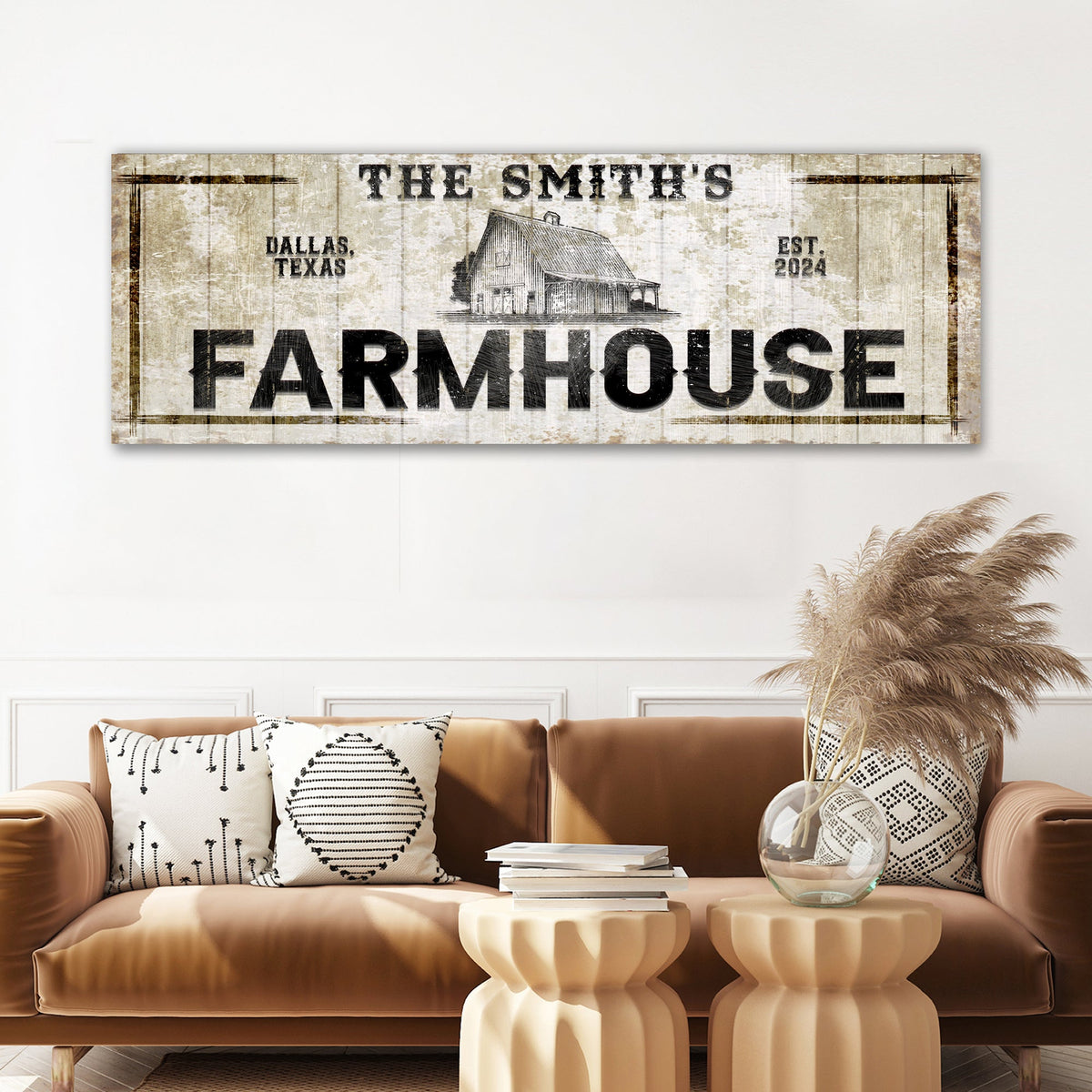 Custom Rustic Farmhouse Sign, photo 3 of 7