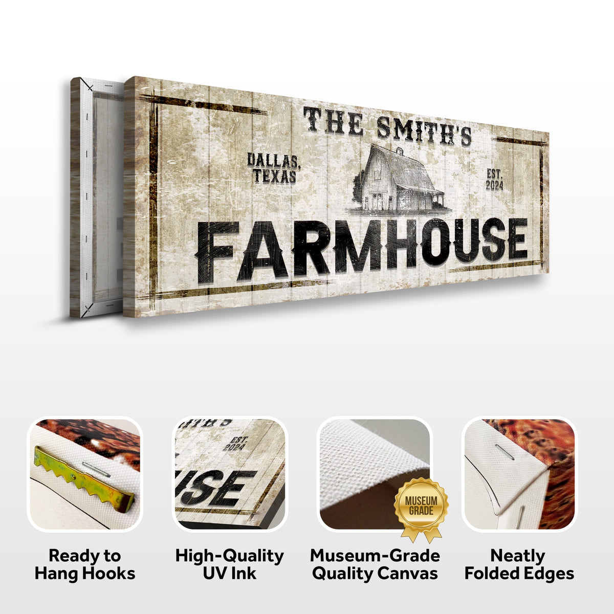 Custom Rustic Farmhouse Sign, photo 4 of 7