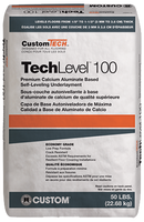 50 LBS. CustomTech Premium Calcium Aluminate Based Self-Leveling Underlayment in Craft Package