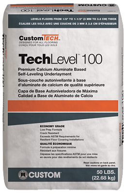 50 LBS. CustomTech Premium Calcium Aluminate Based Self-Leveling Underlayment in Craft Package