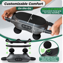 LX26 2 Head Deep Tissue Massager, Charcoal Black