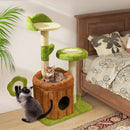 Cute Cat Tree Indoor Pet Jungle Activity Center-Green by LJGDeals