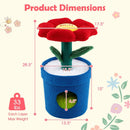 Cute Cat Tree with Flower Padded Perch for Indoor Cats by LJGDeals